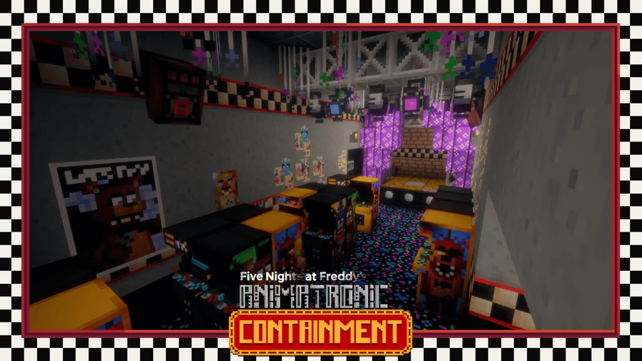 FNAF: Animatronic Containment — скриншот 2 (Моды, Minecraft)