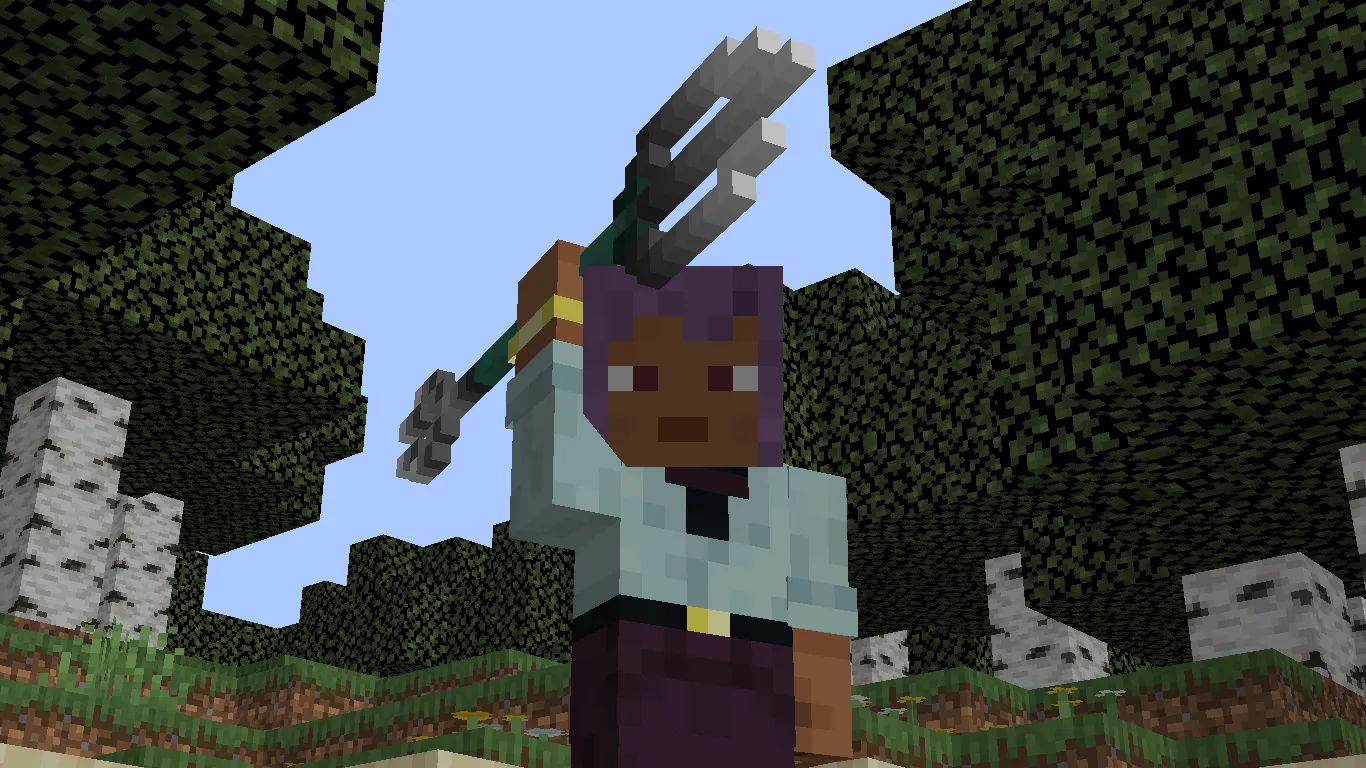 Better Trident Models, Текстуры, Minecraft