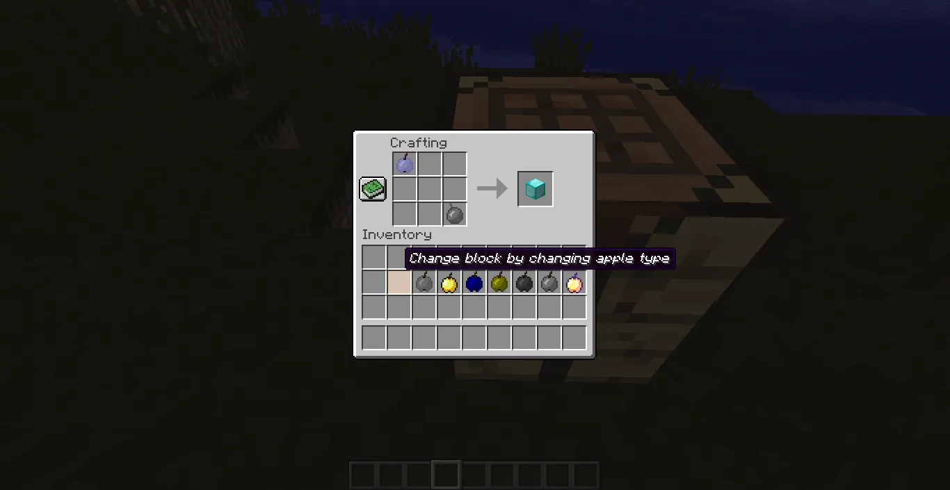 Apple Materials, Моды, Minecraft