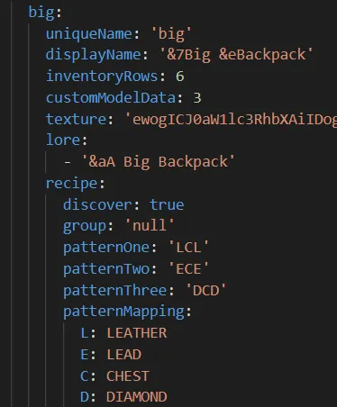 Zero Inventory Problems - ZIP Backpacks — скриншот 2 (Плагины, Minecraft)