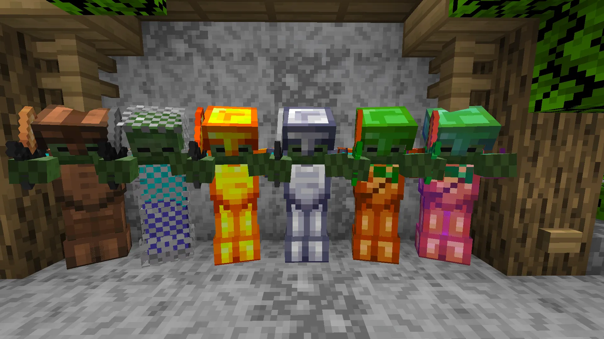 Carrotpixel, Текстуры, Minecraft