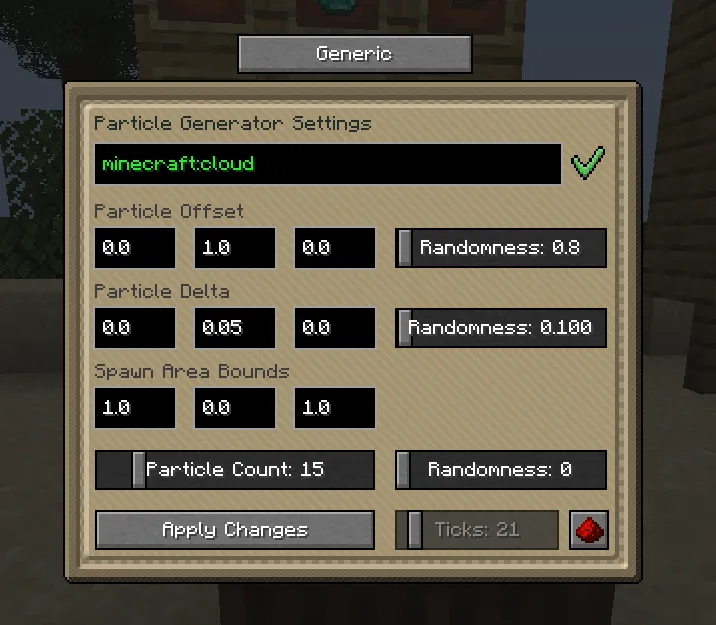 Effect Blocks, Моды, Minecraft