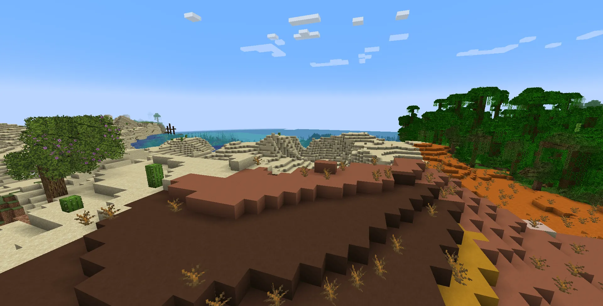 Qzimyion's Fluffier Leaves — скриншот 2 (Текстуры, Minecraft)