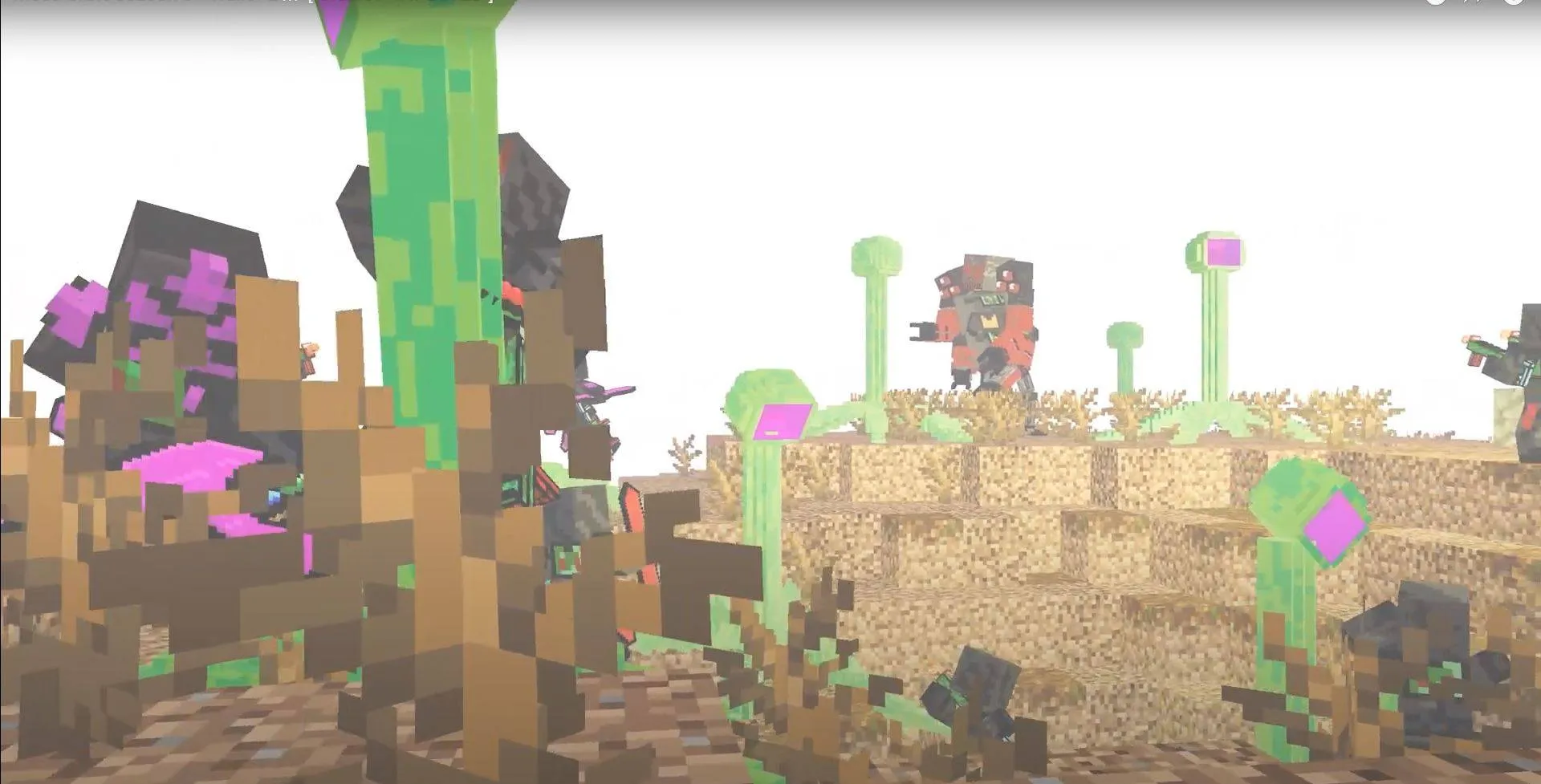 Méca Craft, Моды, Minecraft
