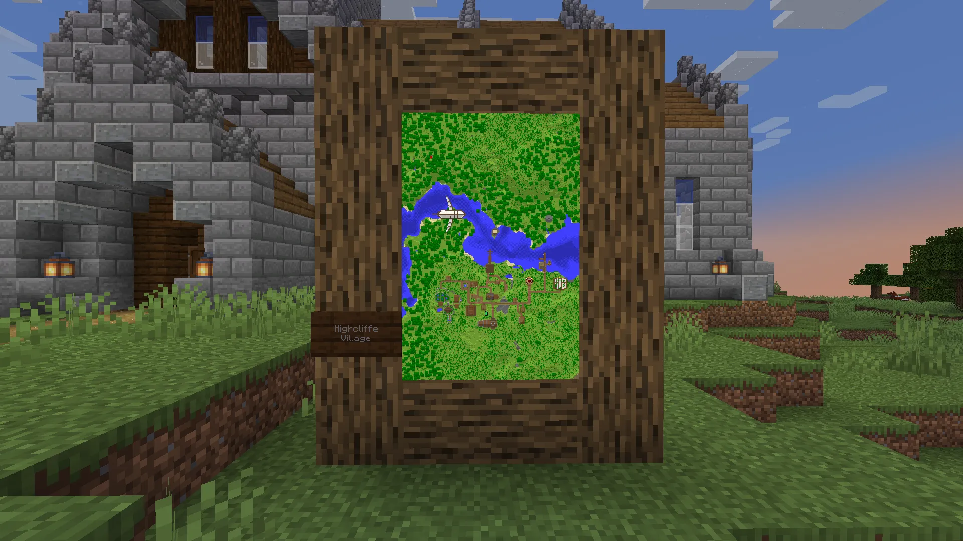 Highcliffe Village, Карты, Minecraft