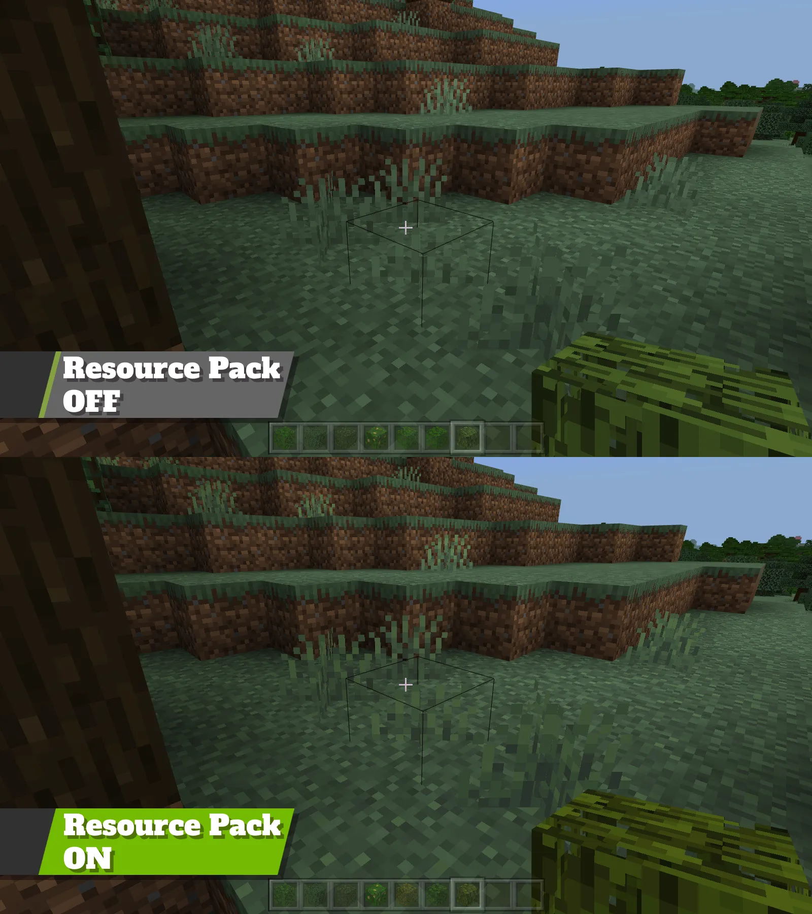 Slightly Better Foliage Colors — скриншот 3 (Текстуры, Minecraft)