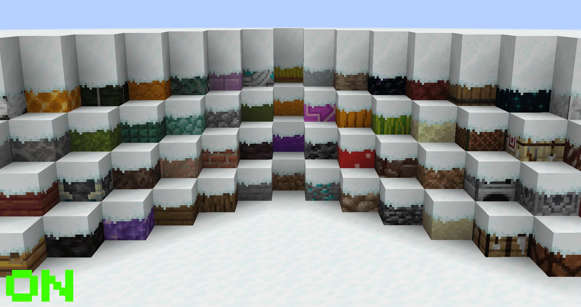 Overlayed Snow — скриншот 2 (Текстуры, Minecraft)