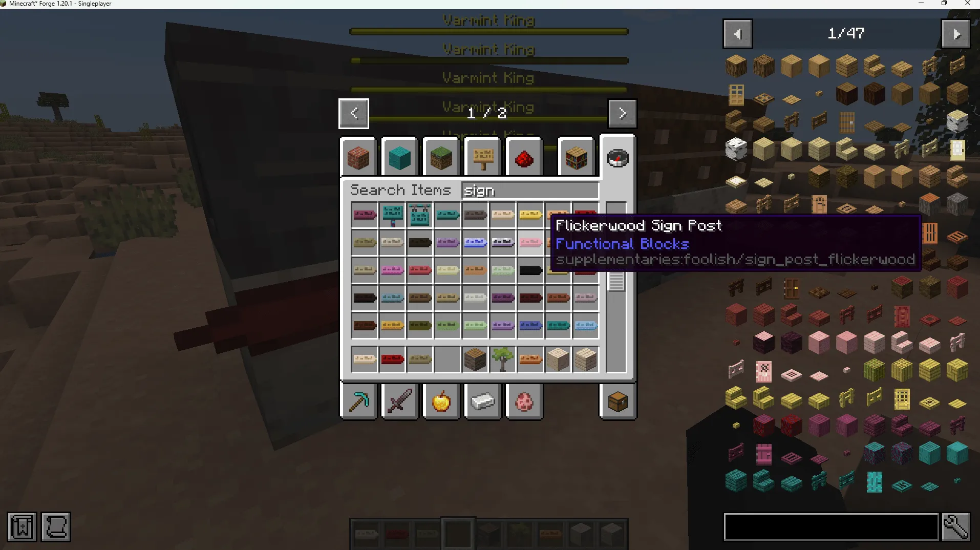 Foolish Unofficial Patch, Моды, Minecraft