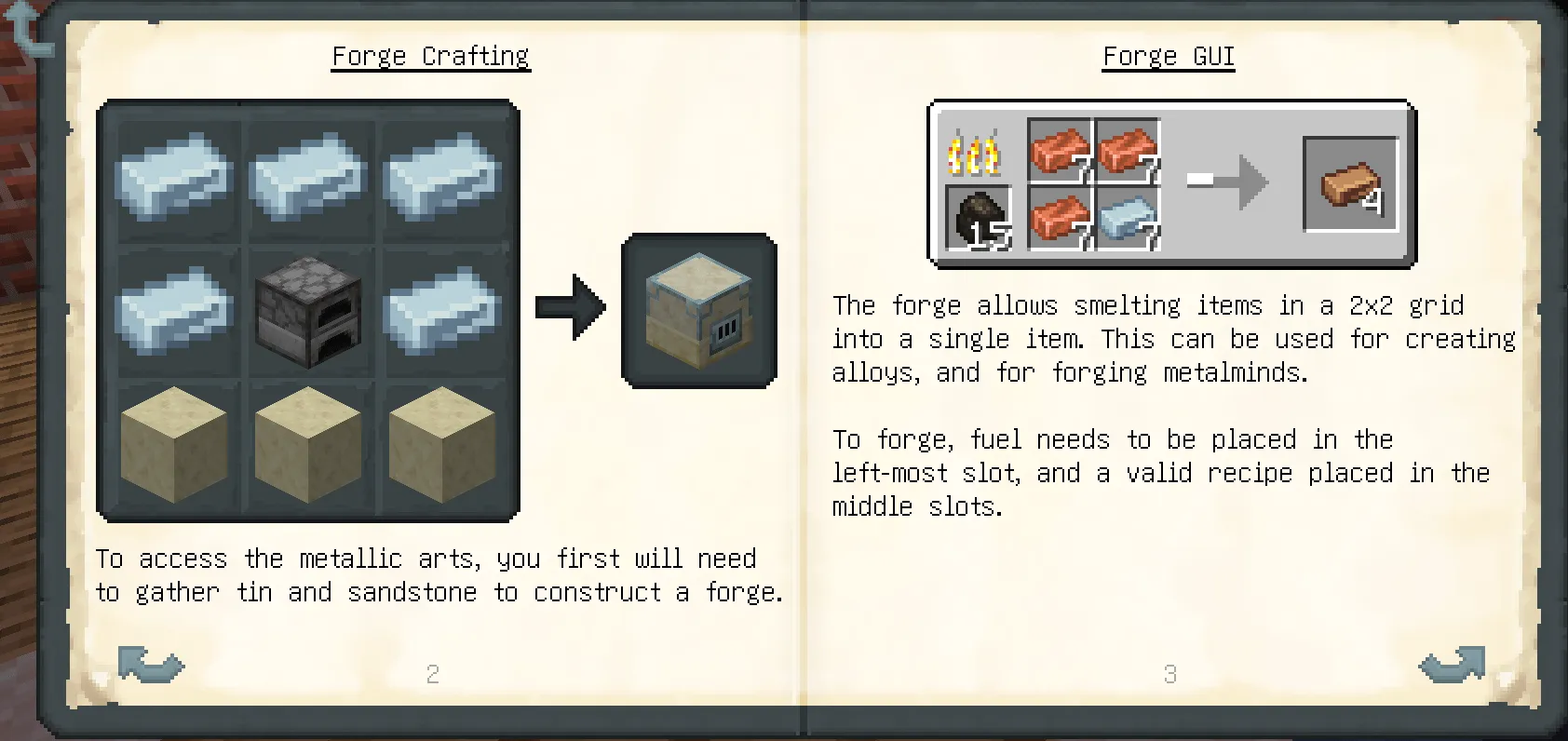 Metalborn, Моды, Minecraft