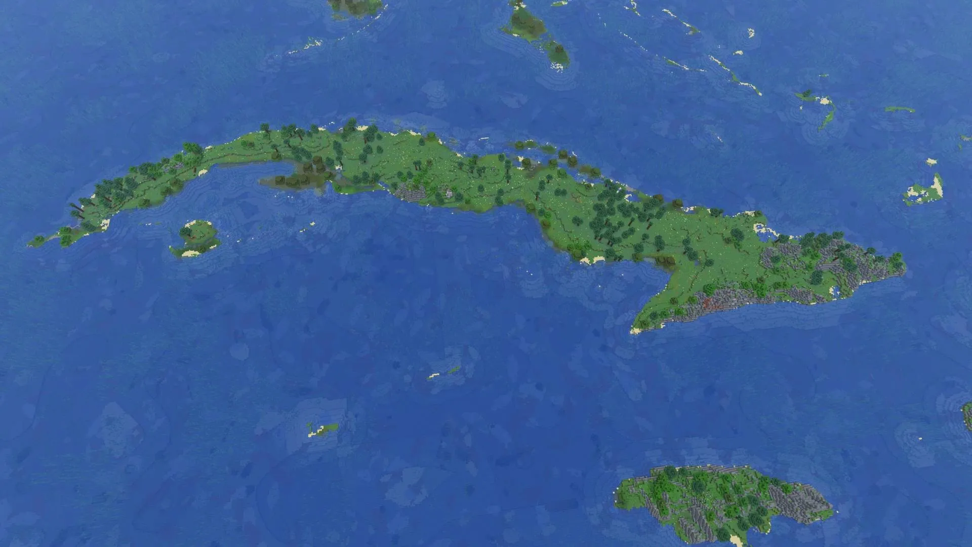 United States - Survival World, Карты, Minecraft