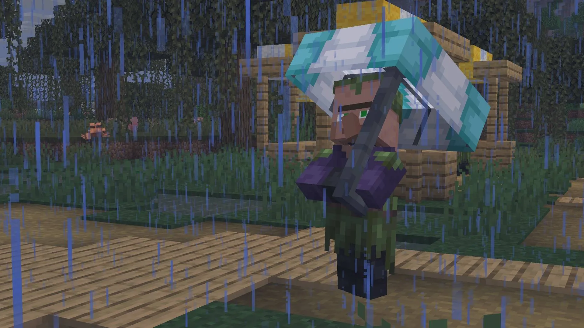Fresh Umbrella Villagers, Текстуры, Minecraft