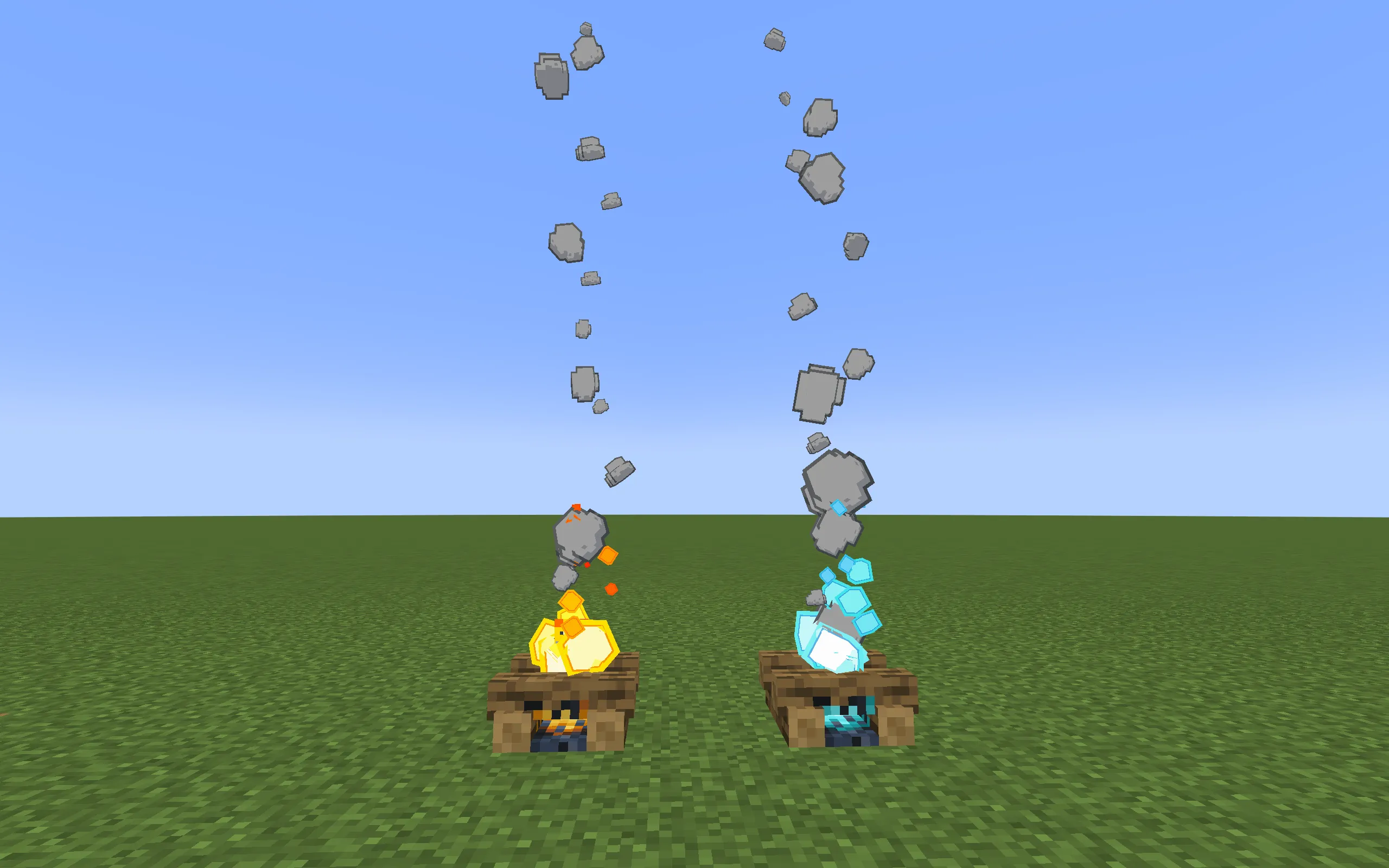 Three-D Particle, Моды, Minecraft