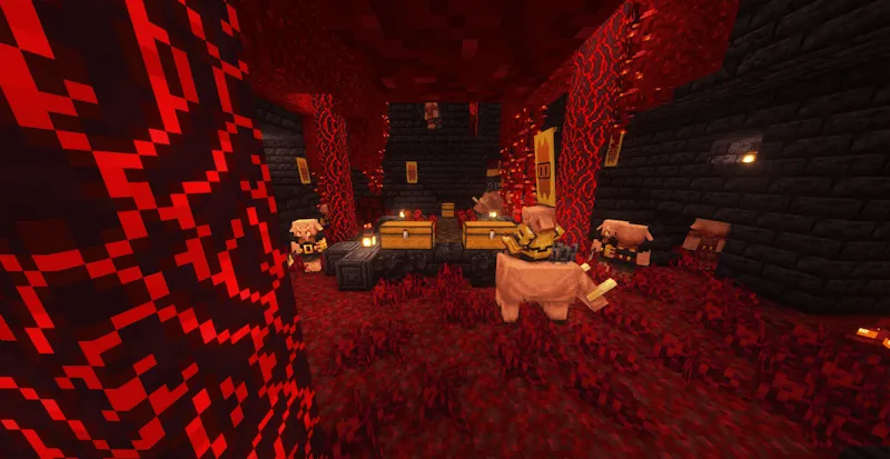 Horde of the Bastion Last Base (survival addition), Карты, Minecraft