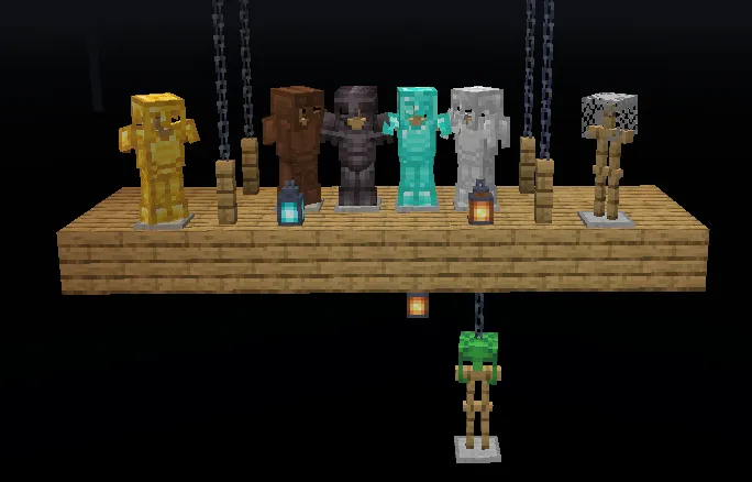 netherite shaped armour — скриншот 2 (Текстуры, Minecraft)
