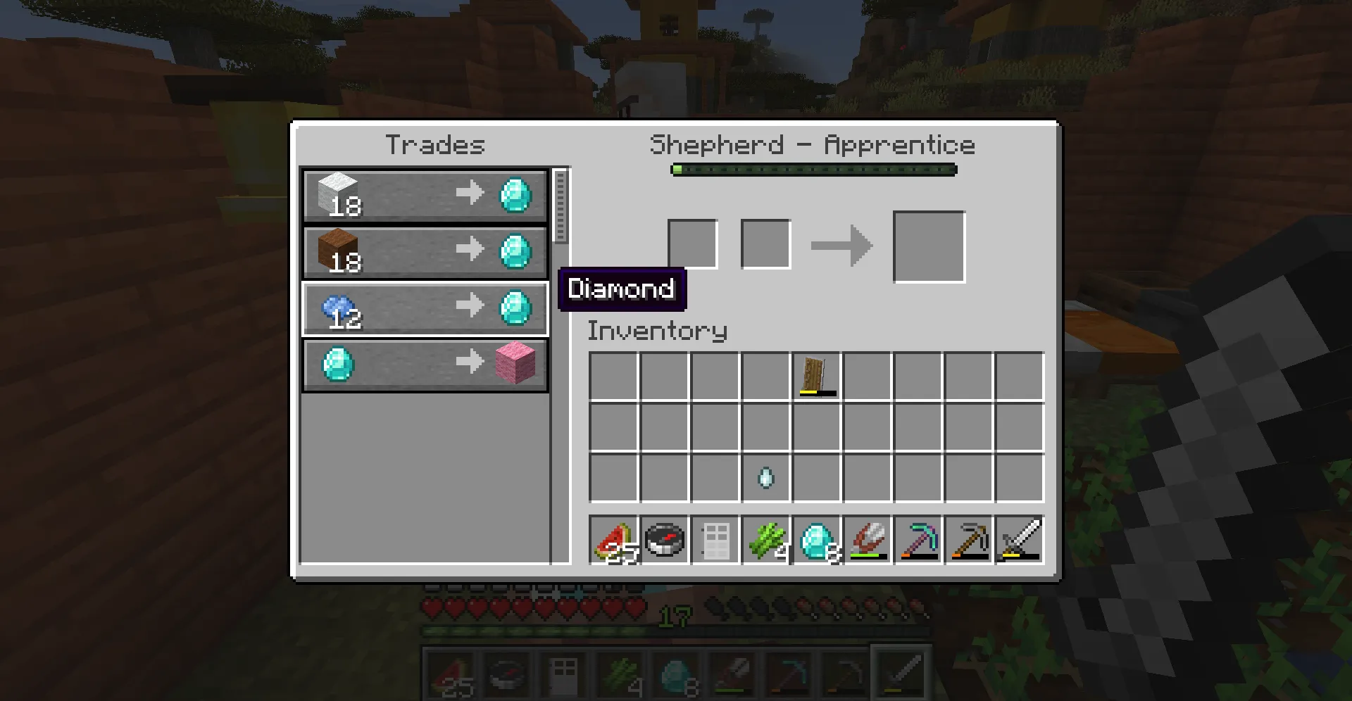 Diamonds to Emeralds Resource Pack — скриншот 2 (Текстуры, Minecraft)