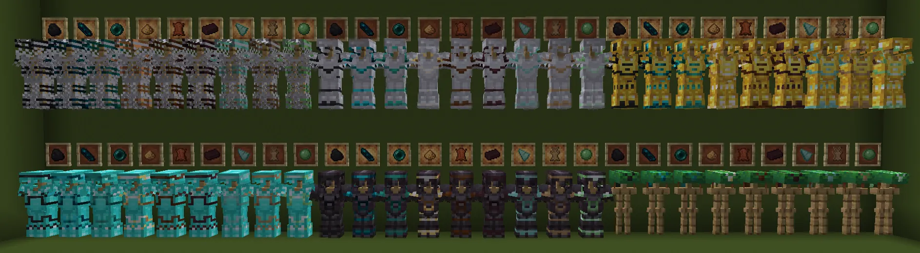 Trims Expanded, Текстуры, Minecraft