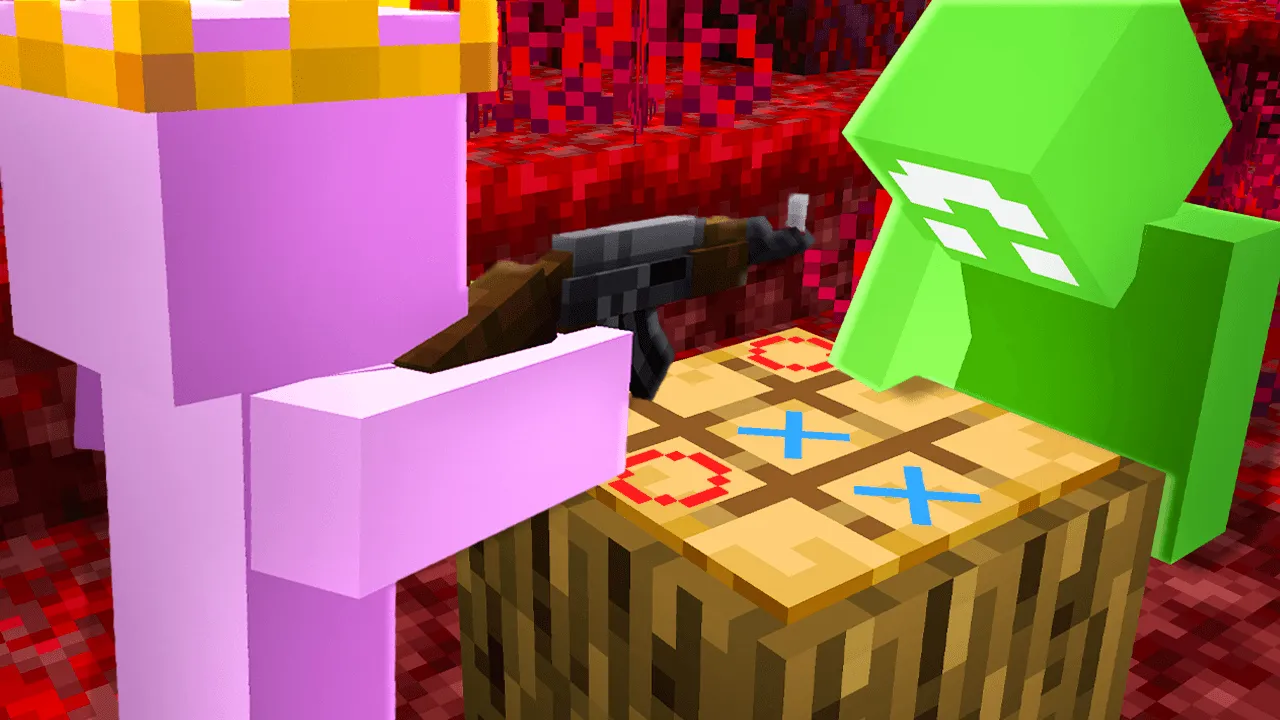 Extreme Tic-Tac-Toe — скриншот 1 (Моды, Minecraft)