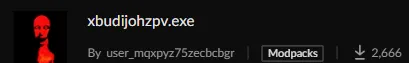 xbudijohzpv.exe — скриншот 1 (Модпаки, Minecraft)