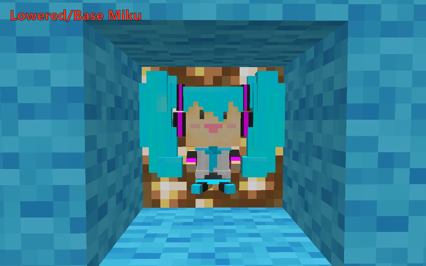 Big Miku Plush Totem — скриншот 3 (Текстуры, Minecraft)