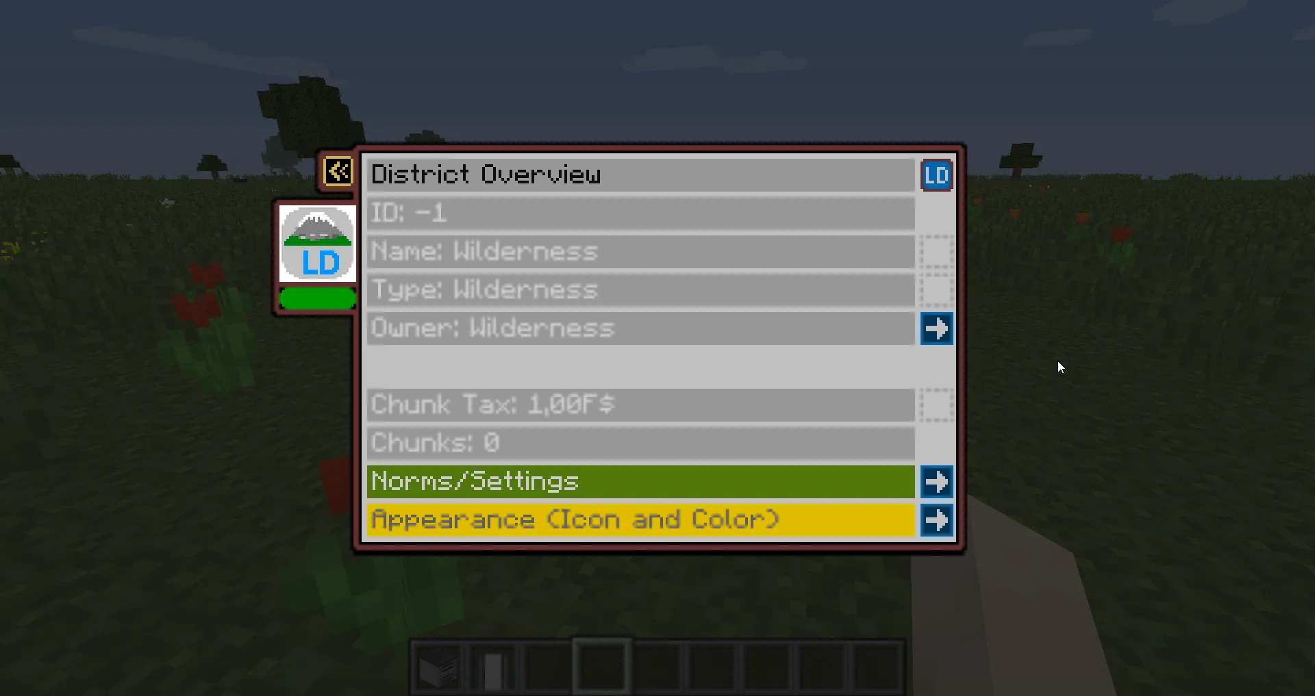 Land Developer, Моды, Minecraft