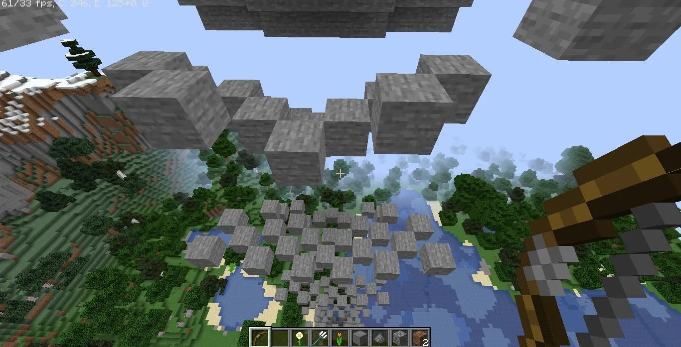 GravityWorld, Моды, Minecraft