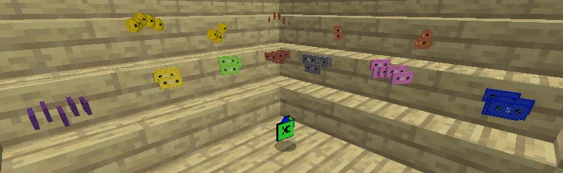 Monedas de darckvalley, Моды, Minecraft