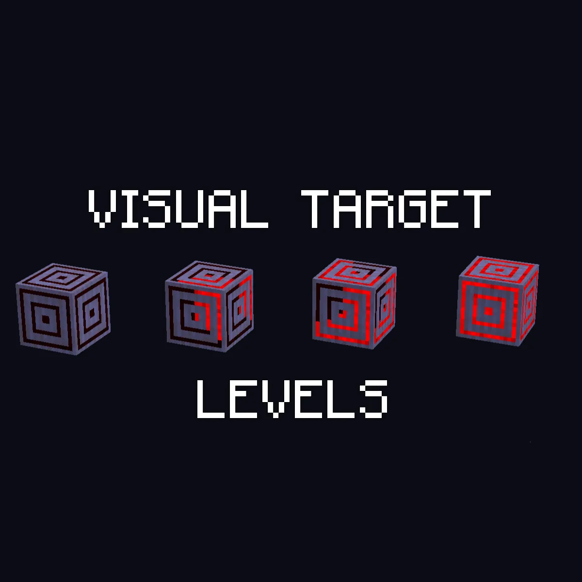 Visual Target Levels, Текстуры, Minecraft