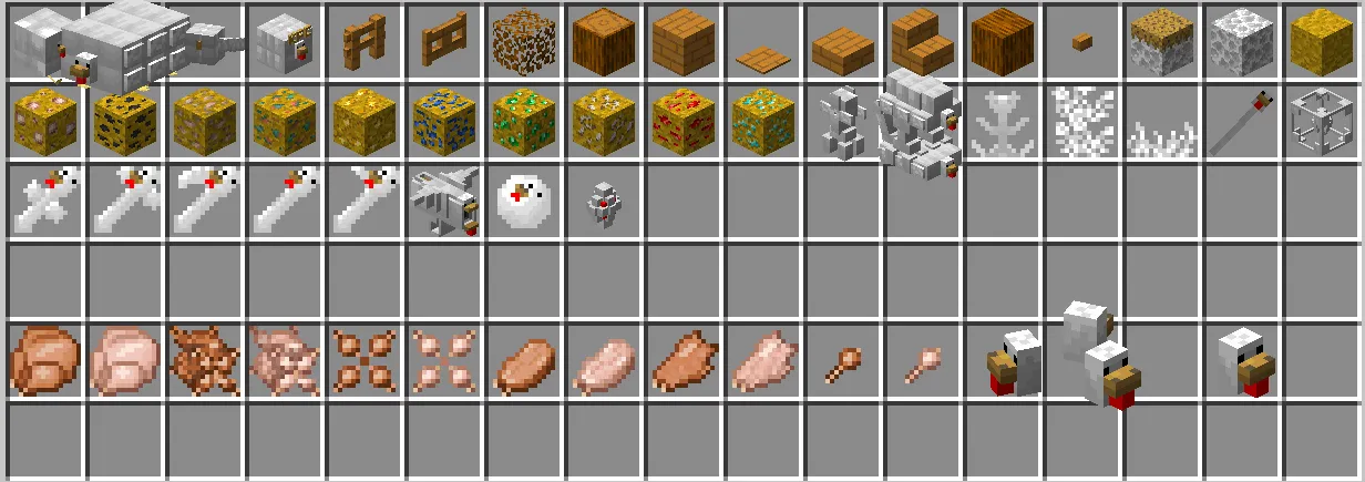 Lidl adventure, Моды, Minecraft