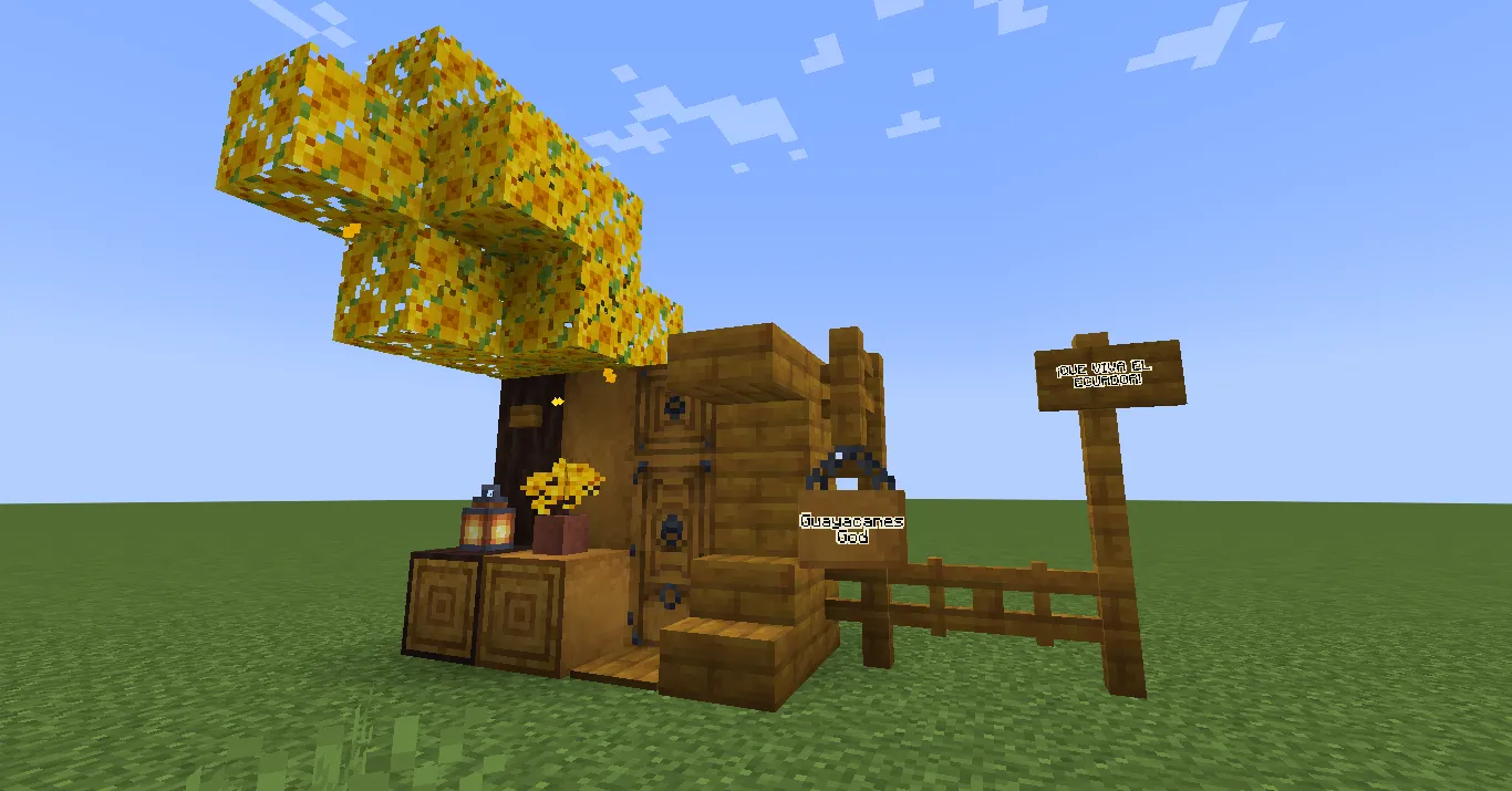 Guayacanes over Cherry, Текстуры, Minecraft