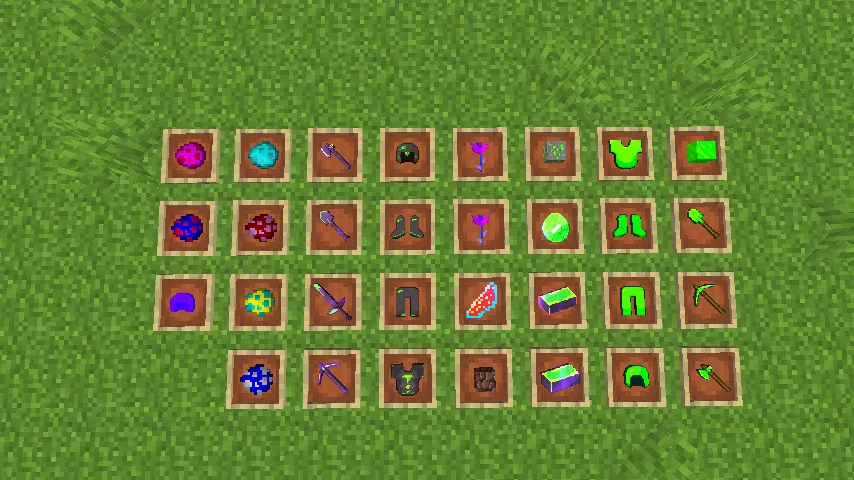 Better Items Tools And Charactors, Моды, Minecraft