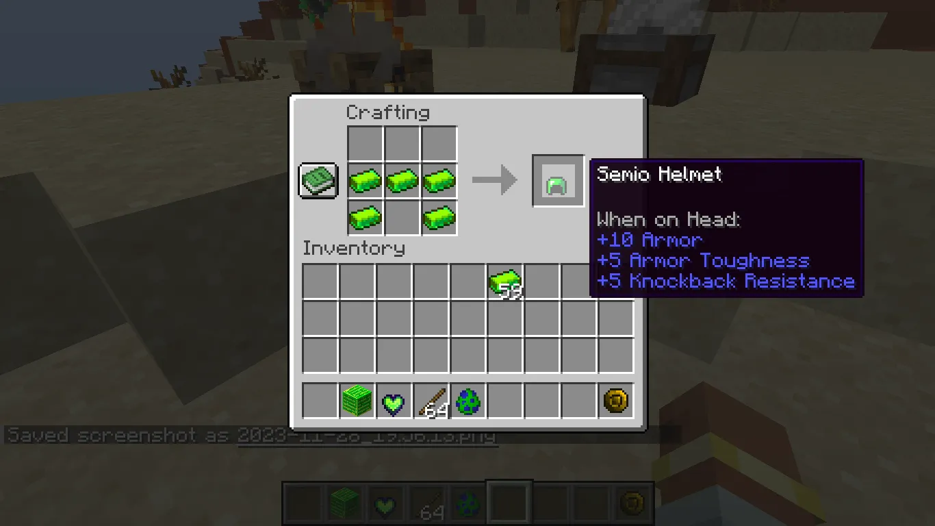 Profsemio Craft, Моды, Minecraft