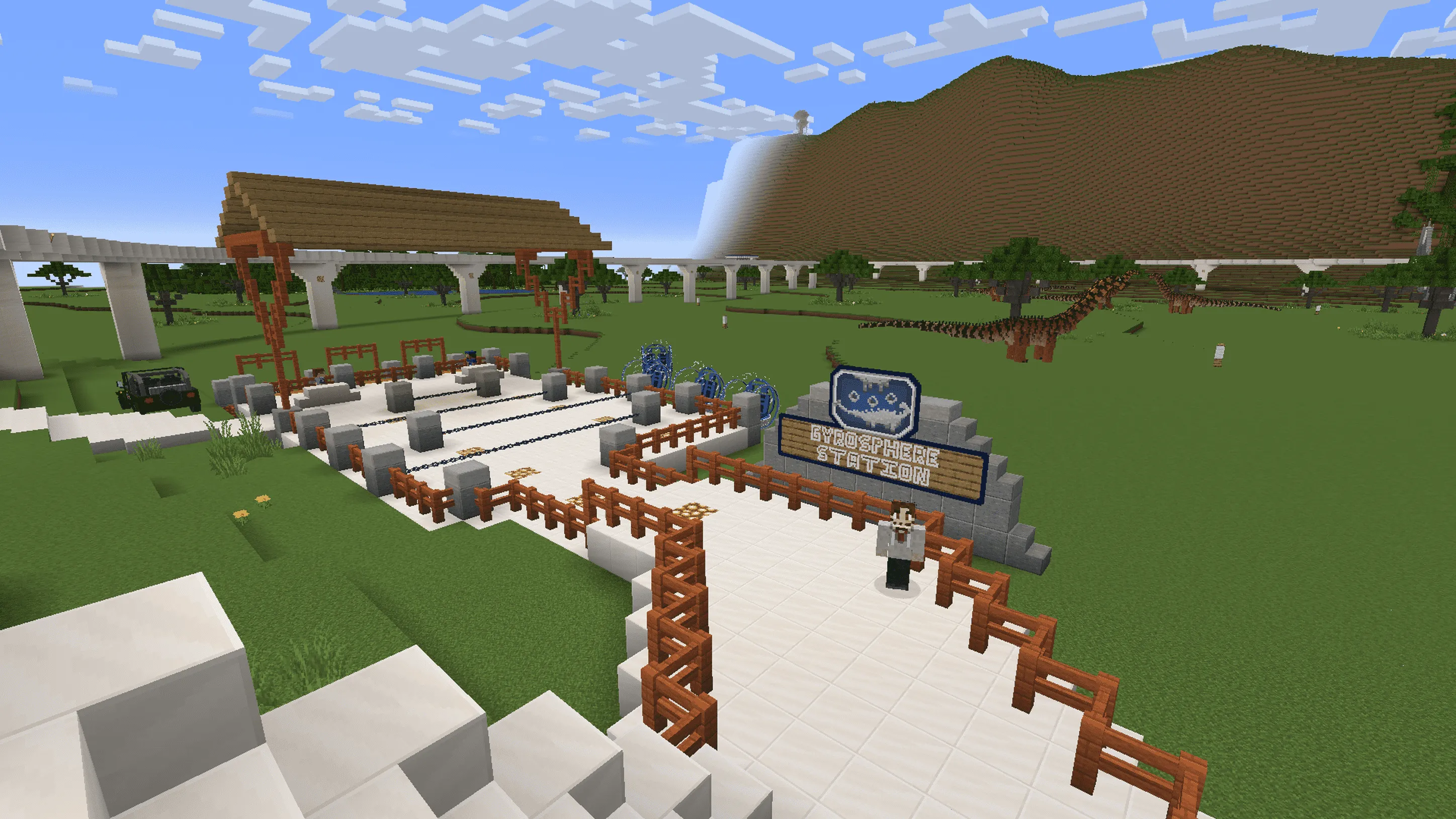 Jurassic World Isla Nublar, Модпаки, Minecraft