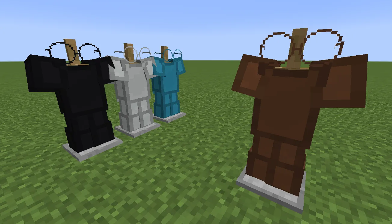 Leatherless Armor and Glasses — скриншот 10 (Текстуры, Minecraft)