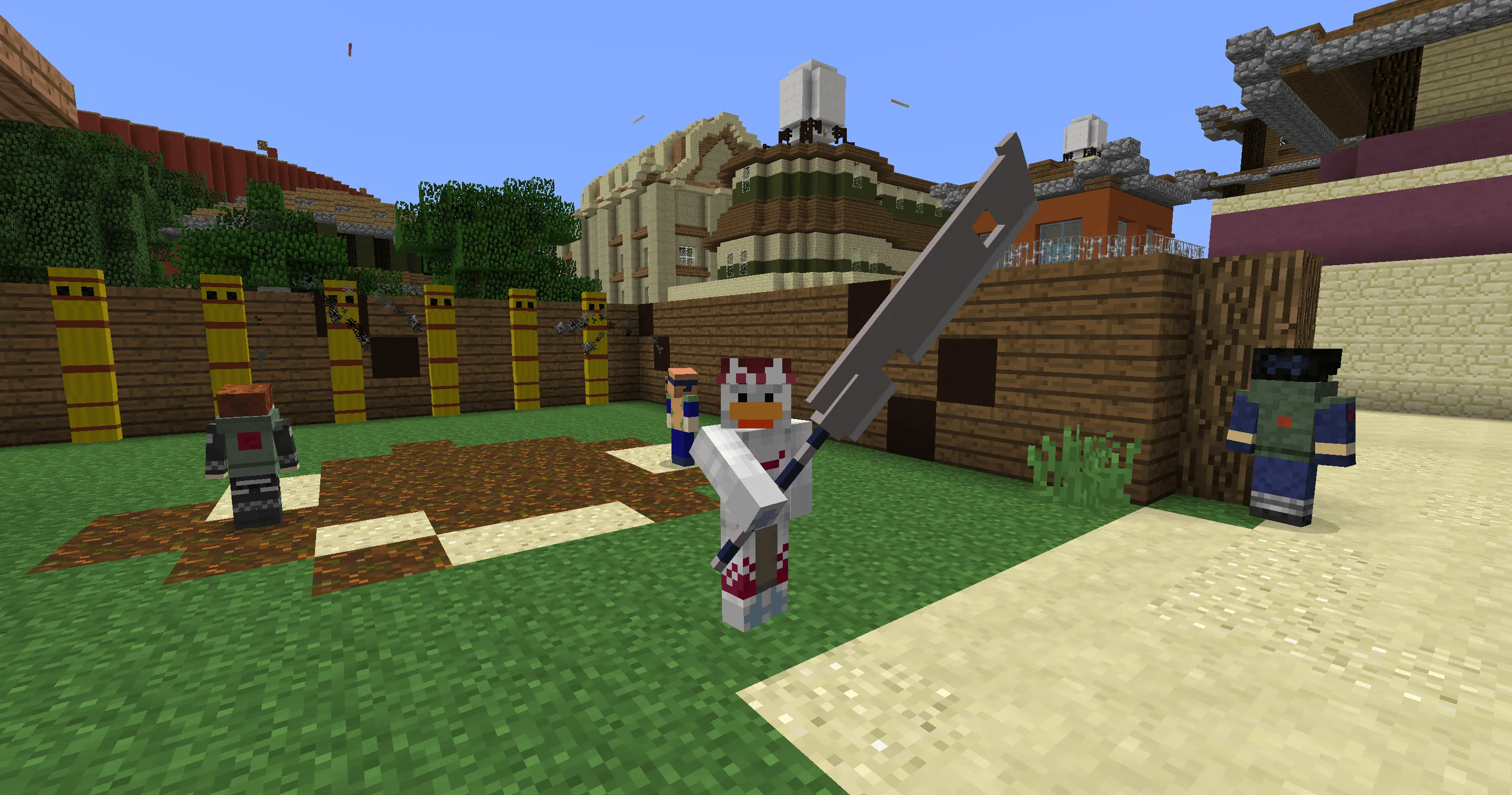 Naruto Destination Showcase, Модпаки, Minecraft