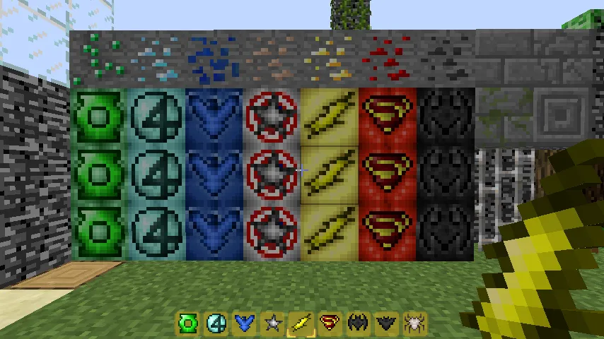 dcz, Текстуры, Minecraft