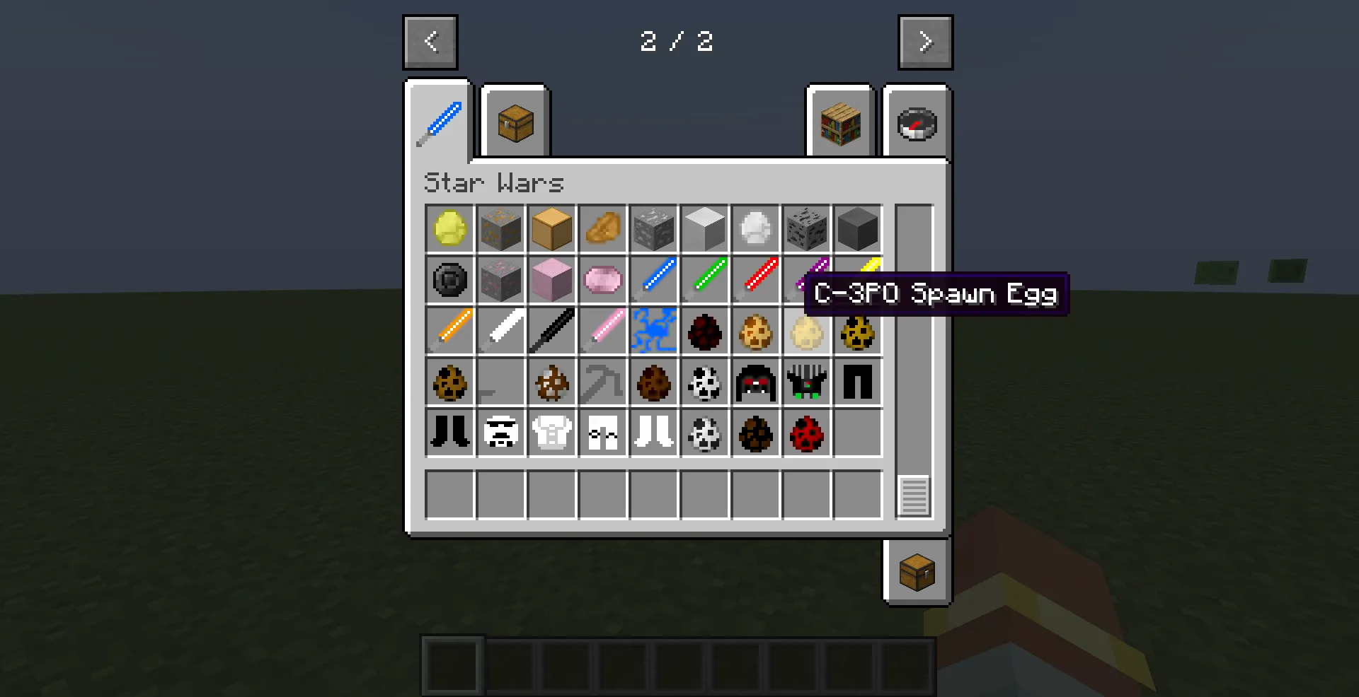 Star Wars: An Adventure — скриншот 14 (Моды, Minecraft)
