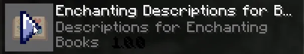 Enchanting Descriptions for Books. — скриншот 2 (Текстуры, Minecraft)