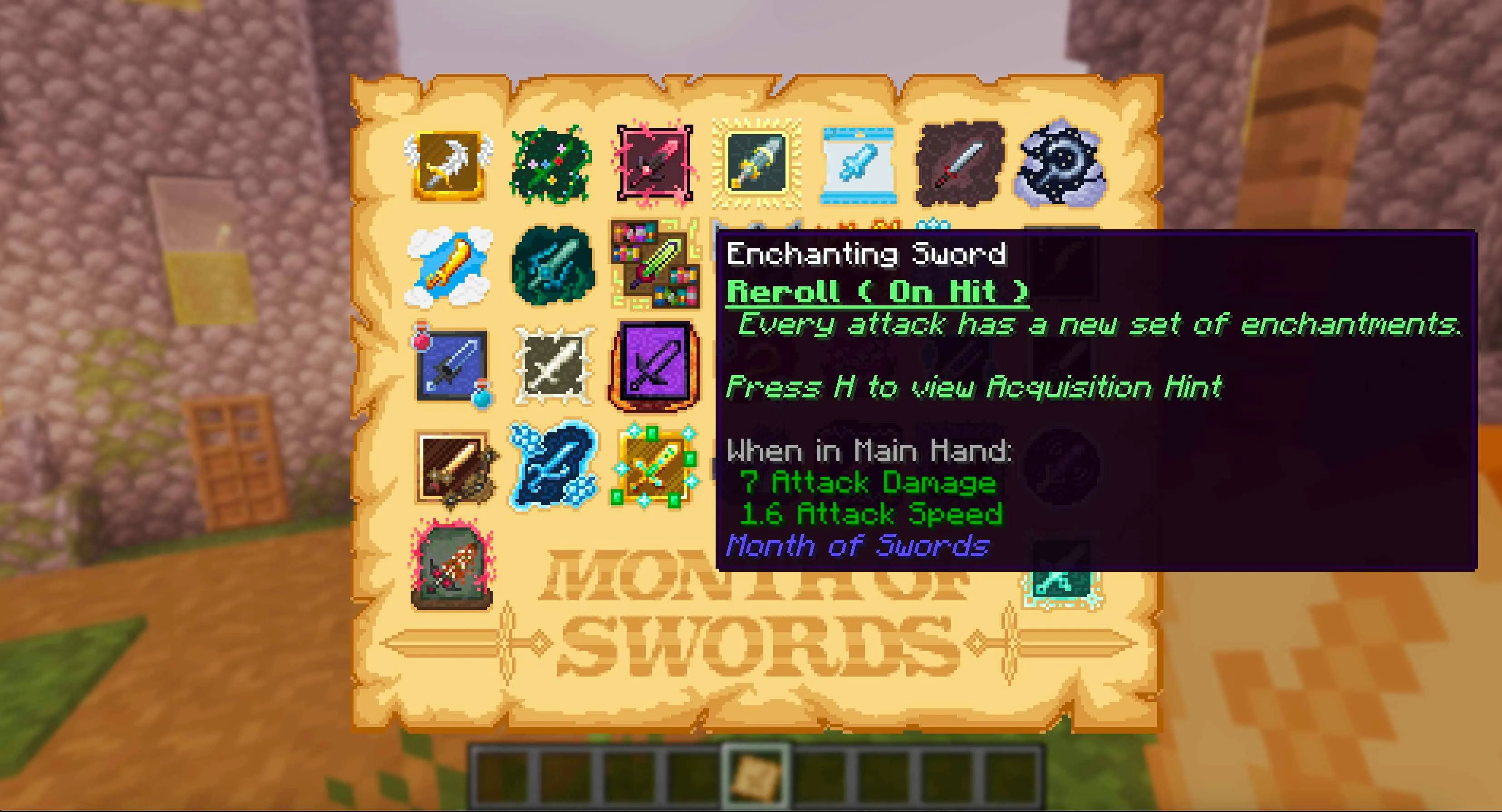 Month Of Swords — скриншот 11 (Моды, Minecraft)