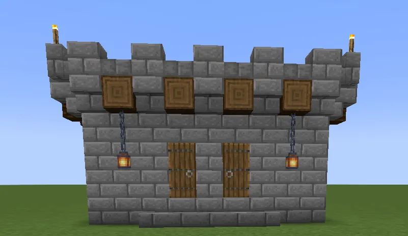 Medieval military tower (small) — скриншот 3 (Моды, Minecraft)