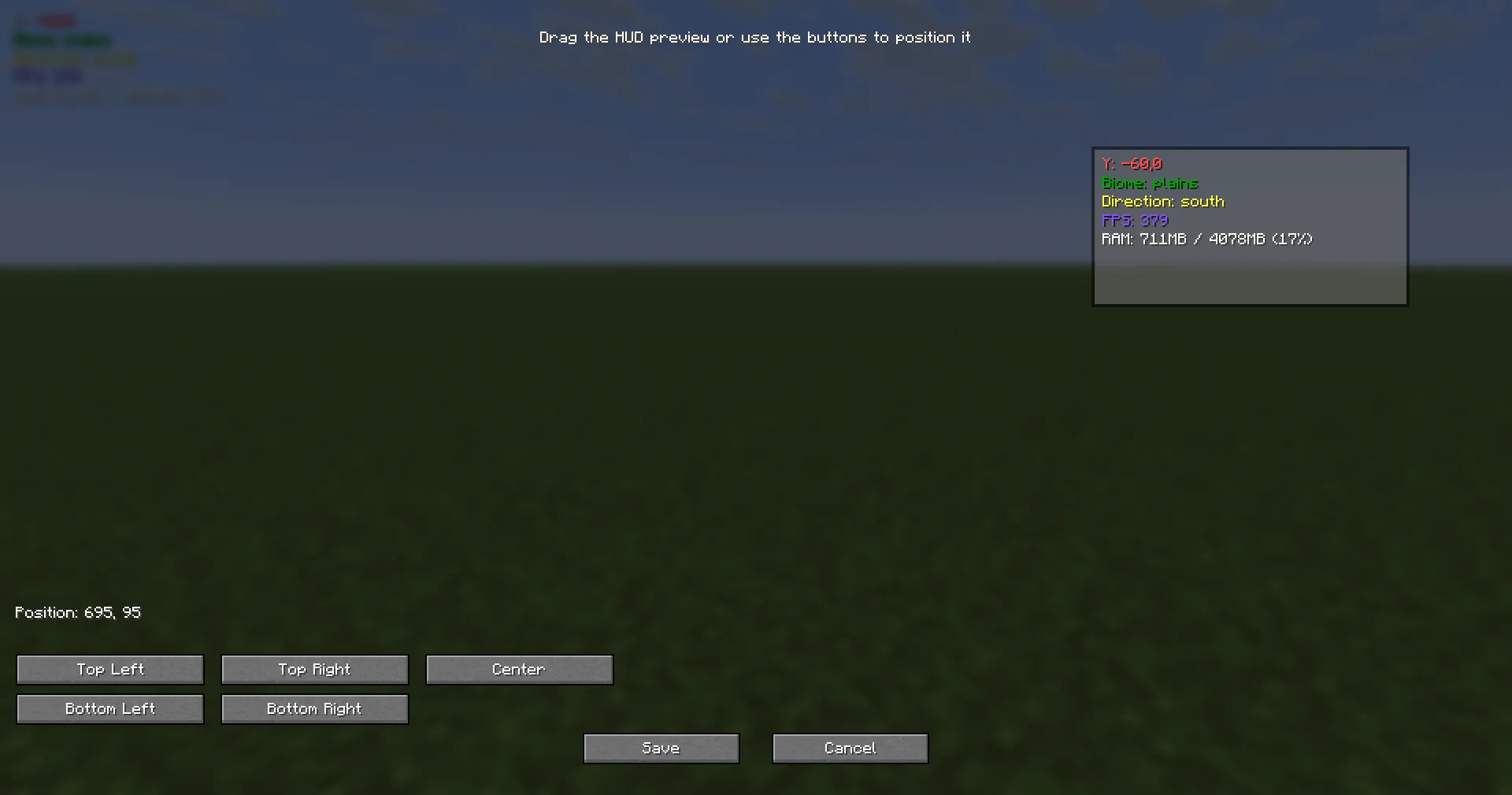 Valx' EssentialF3, Моды, Minecraft