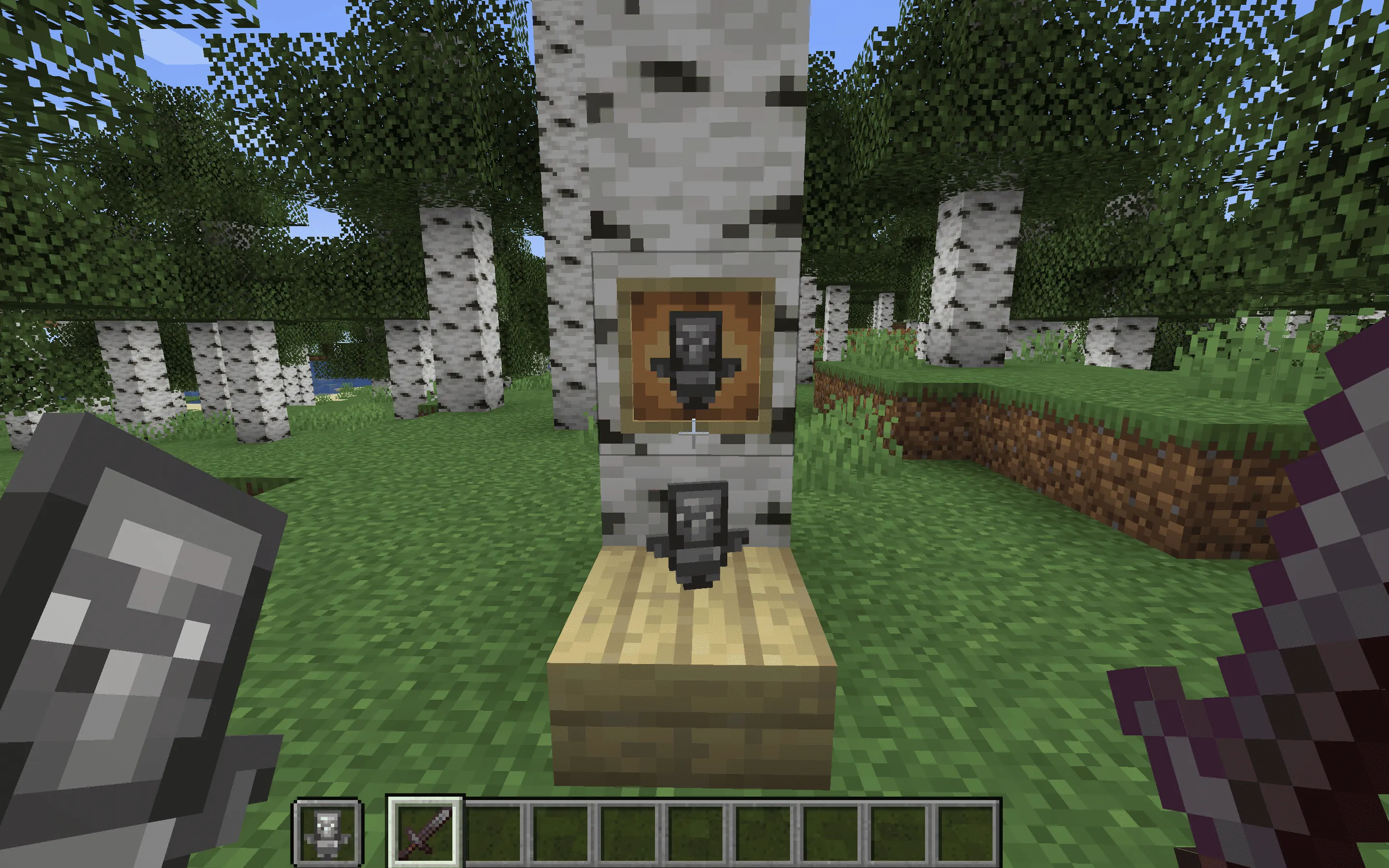 Black & White Totem of Undying, Текстуры, Minecraft