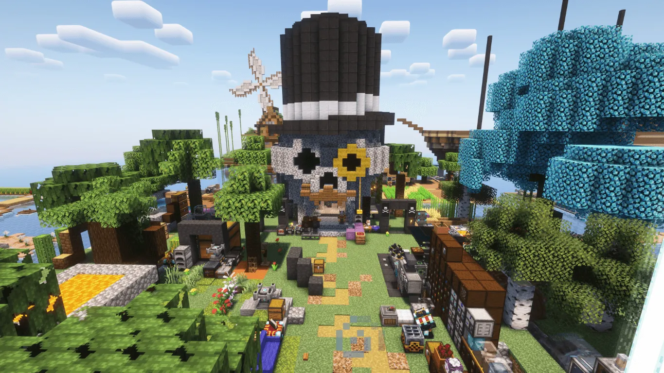 Uberswe's Vault Hunters 2025 World, Карты, Minecraft