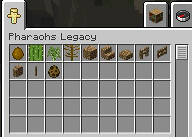 Pharaohs Legacy, Моды, Minecraft