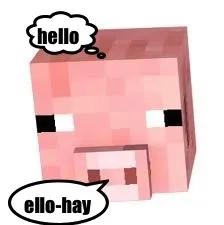 pigchat — скриншот 1 (Плагины, Minecraft)
