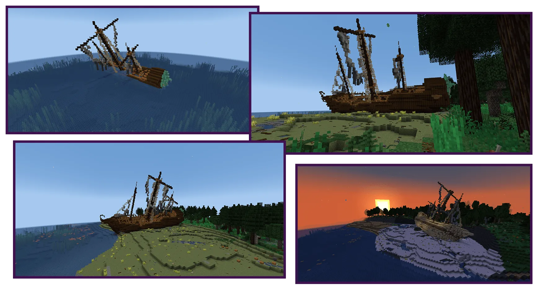 TFC Structures - ShipWrecks, Моды, Minecraft