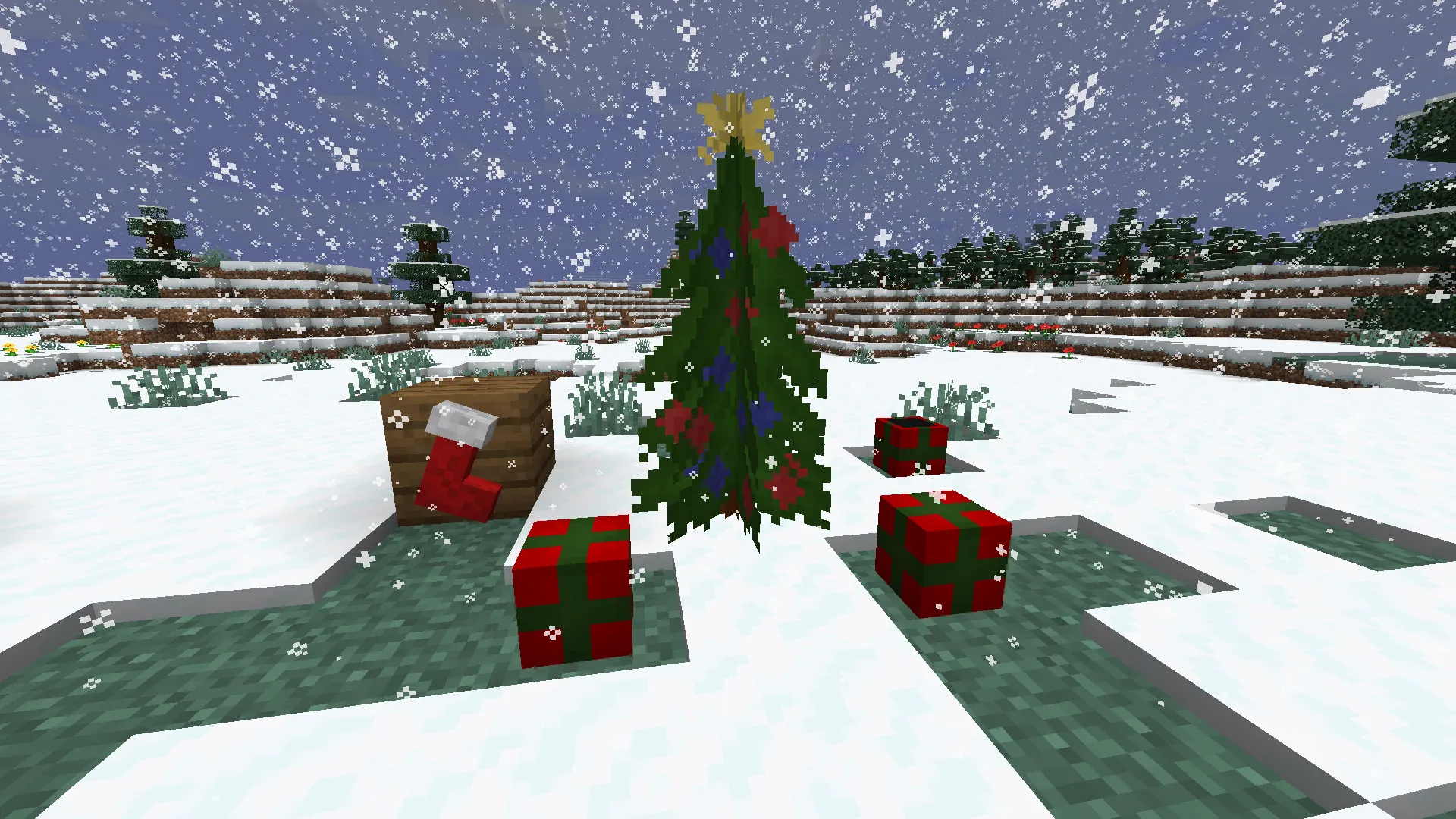 Vemerry Christmas (Fabric) — скриншот 2 (Моды, Minecraft)