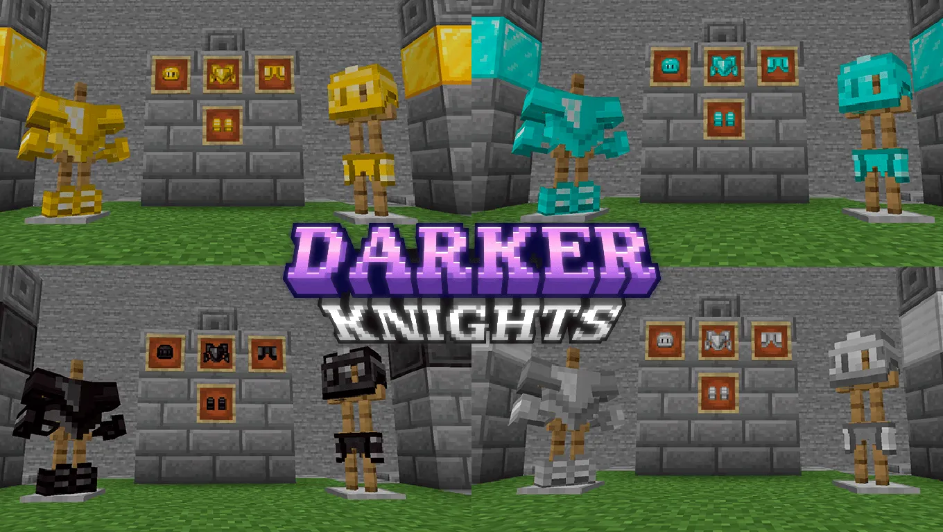 DarkerKnights Armors — скриншот 8 (Текстуры, Minecraft)