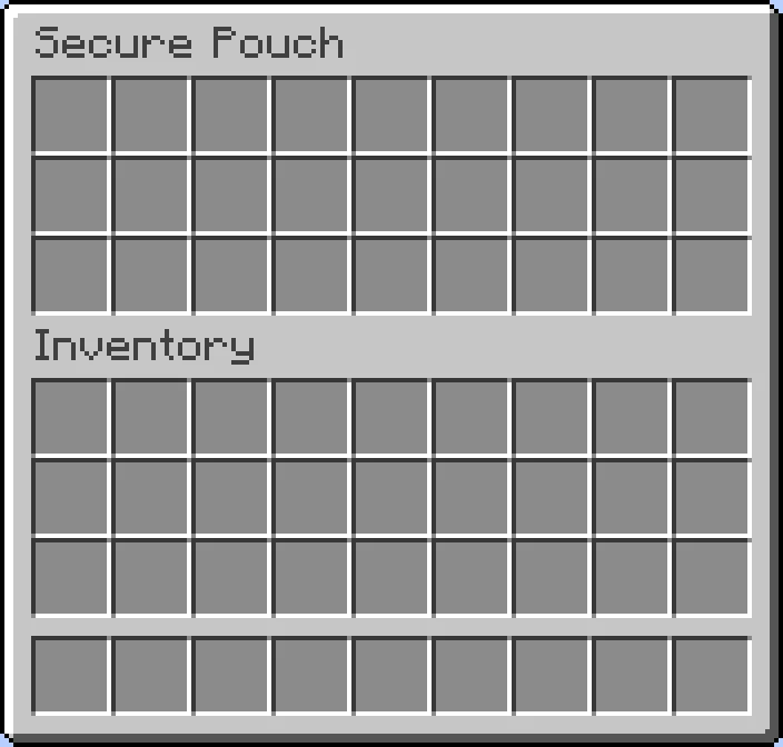 Secure Pouch, Моды, Minecraft