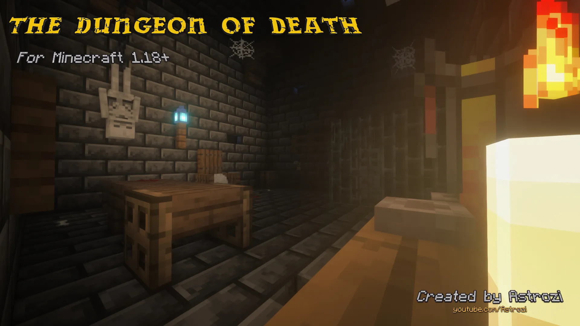 The Dungeon of Death, Карты, Minecraft
