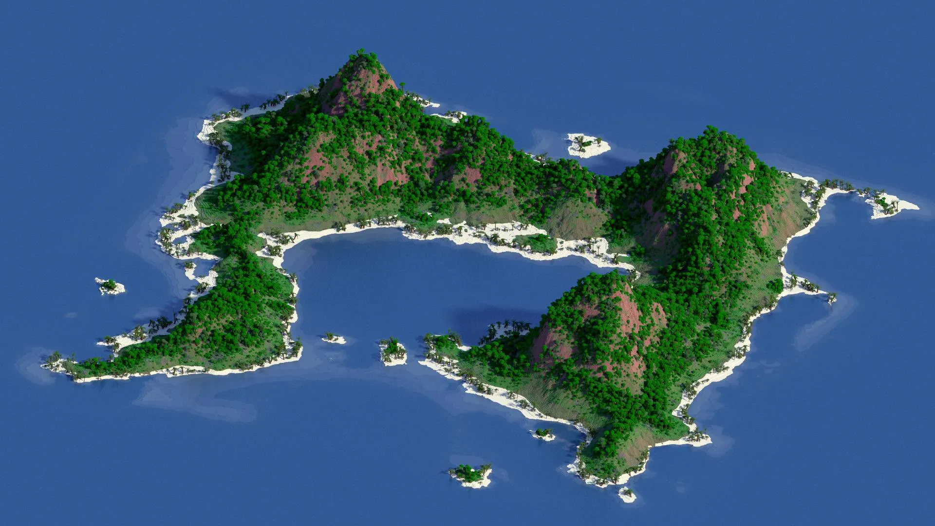 Emerald Cove - Island Map, Карты, Minecraft